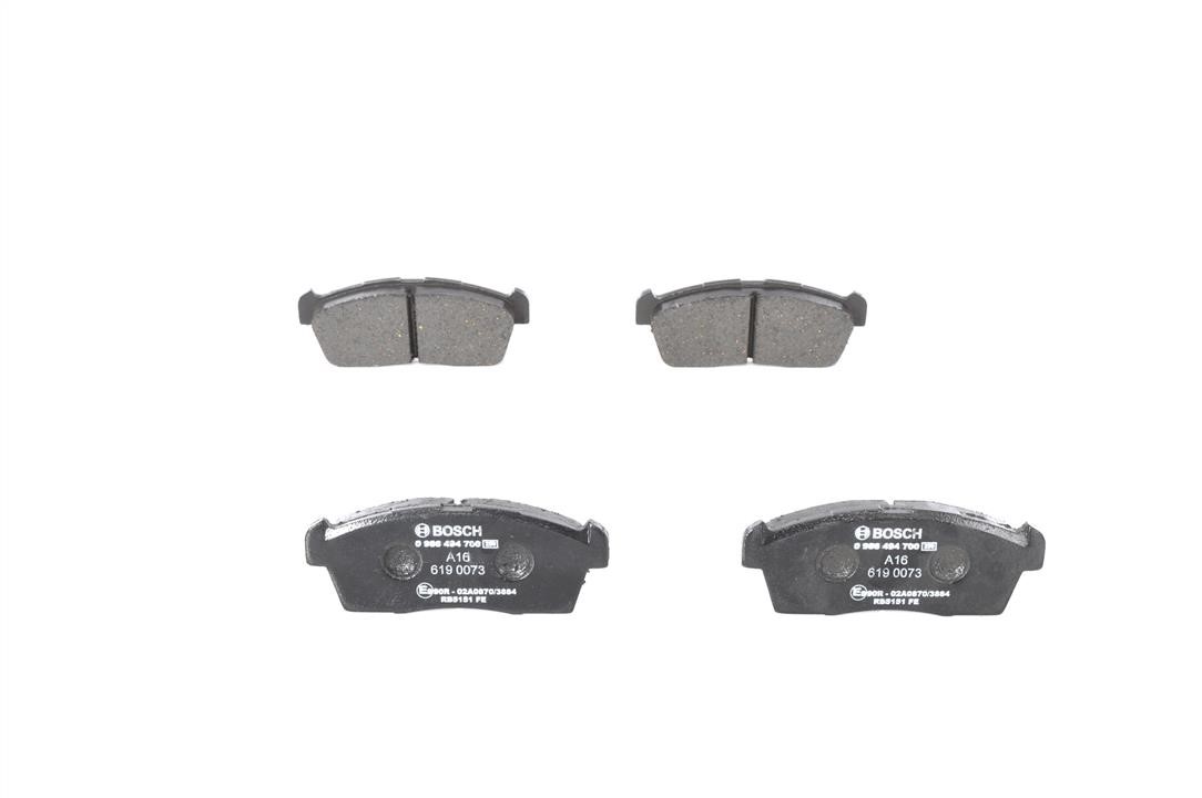 Bosch Brake pad set – price 101 PLN