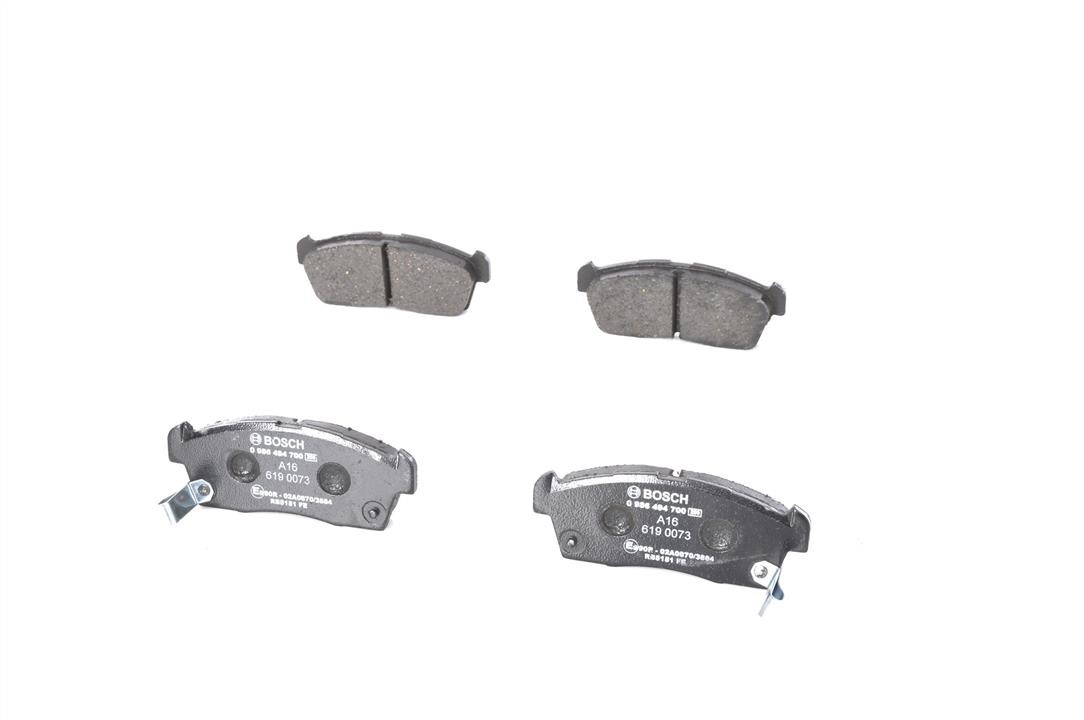 Brake pad set Bosch 0 986 494 700