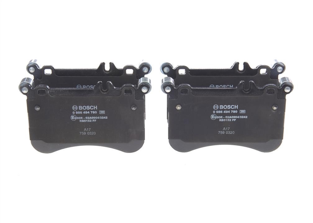 Bosch Brake pad set – price 245 PLN