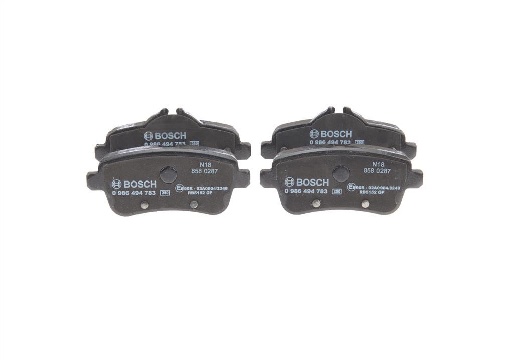 Bosch Brake pad set – price 185 PLN