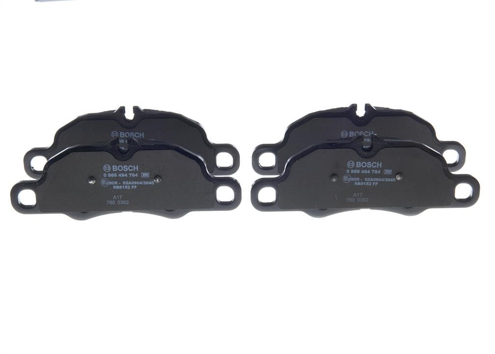 Bosch Brake pad set – price 257 PLN