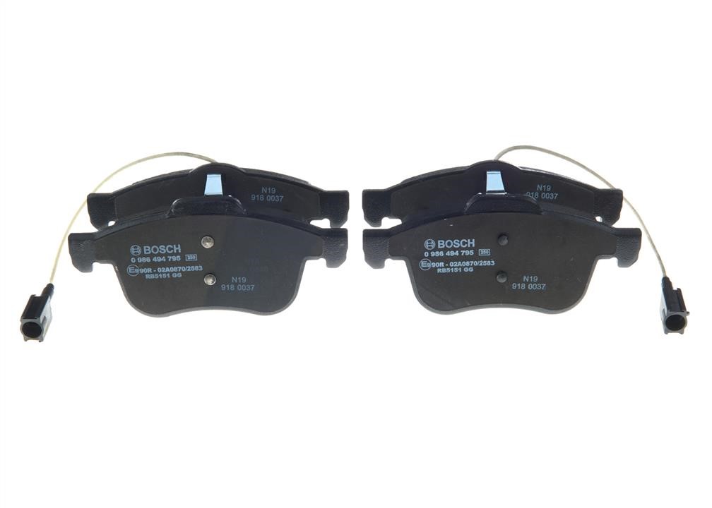 Bosch Brake pad set – price 224 PLN