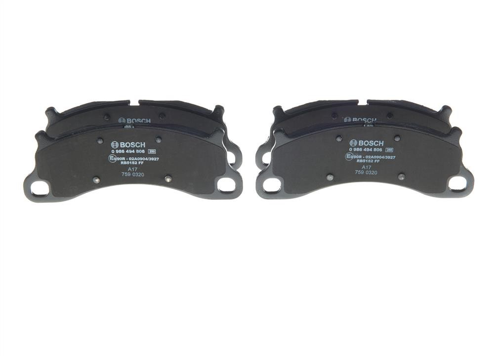 Bosch Brake pad set – price 281 PLN