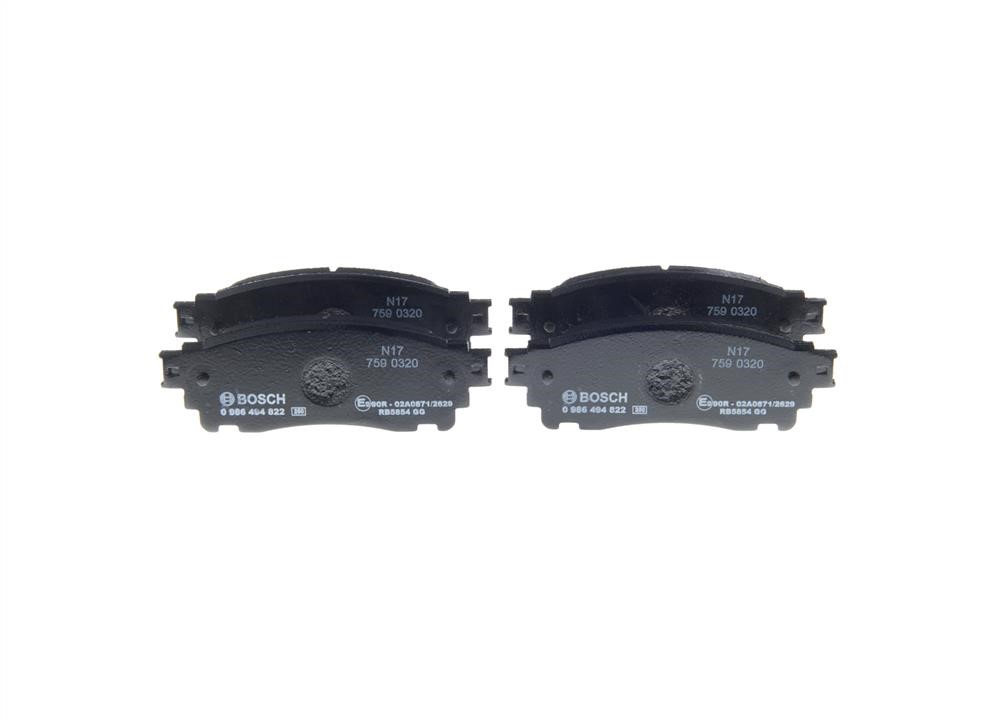 Bosch Brake pad set – price 134 PLN