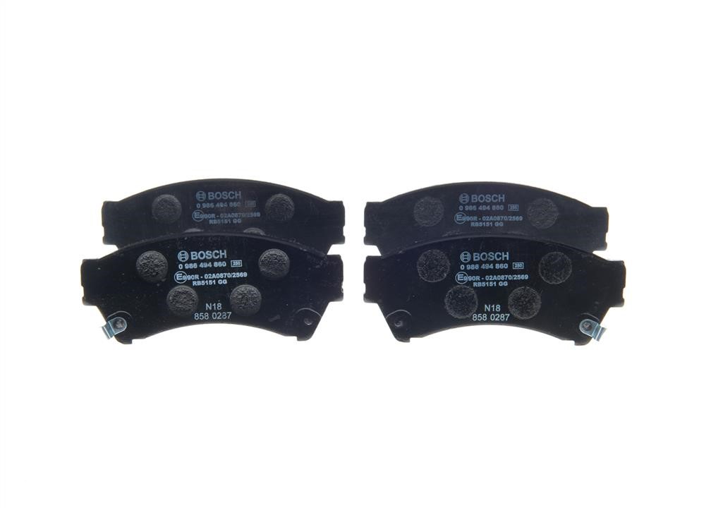 Bosch Brake pad set – price 158 PLN