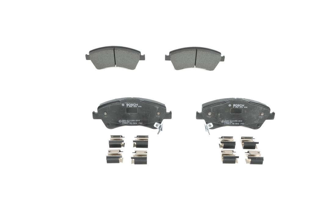 Bosch Brake pad set – price 191 PLN