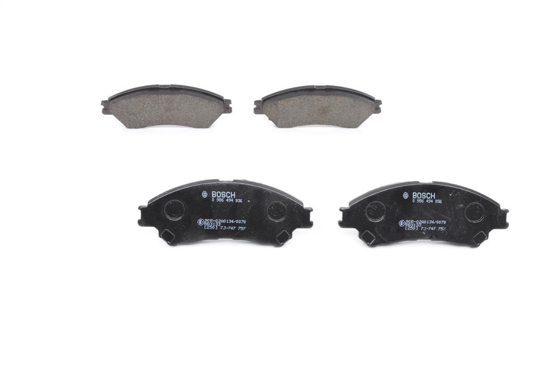 Brake Pad Set, disc brake Bosch 0 986 494 936