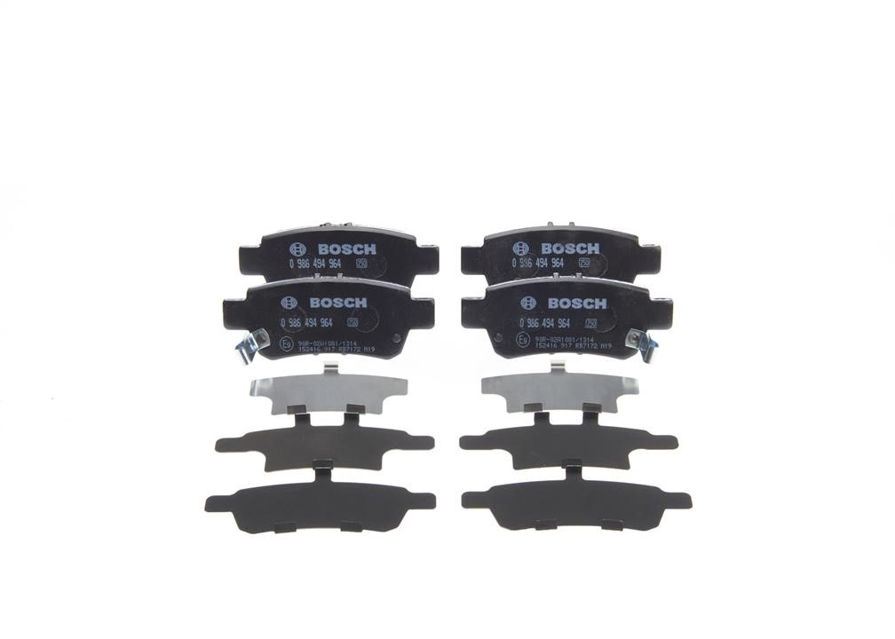 Bosch Brake pad set – price 193 PLN