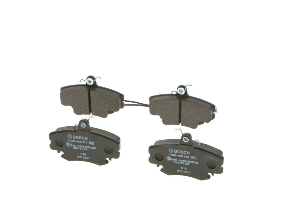Bosch Front disc brake pads, set – price 50 PLN