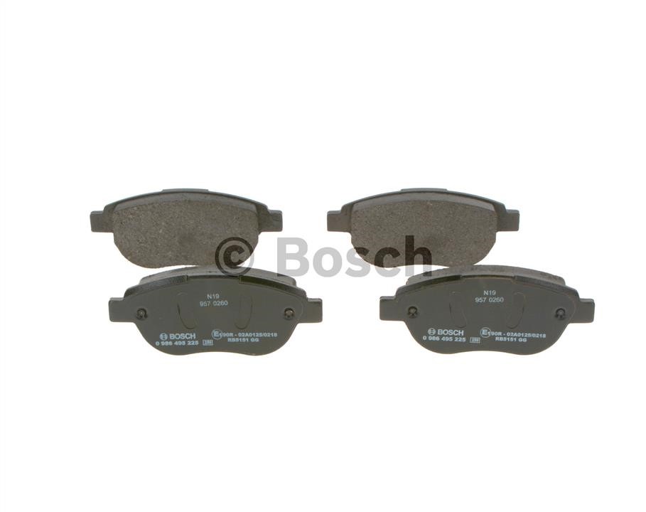 Brake Pad Set, disc brake Bosch 0 986 495 225