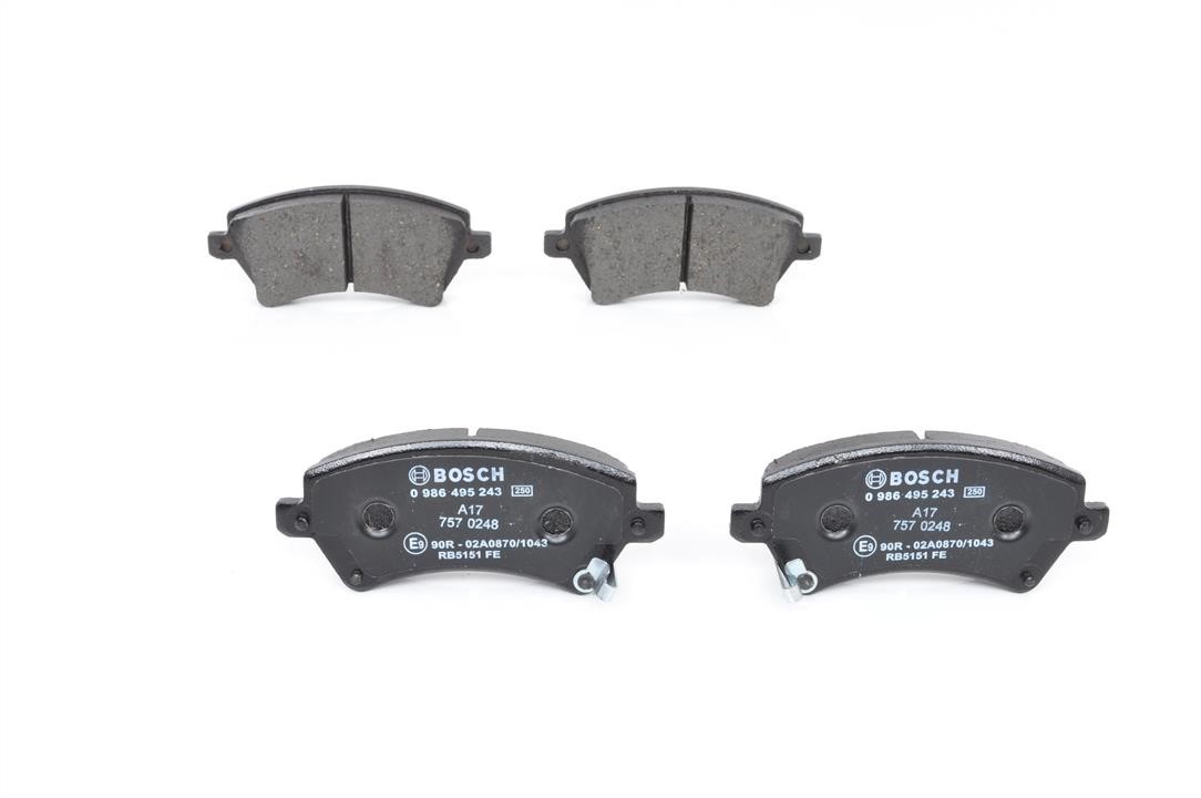 Bosch Brake pad set – price [object Object] PLN