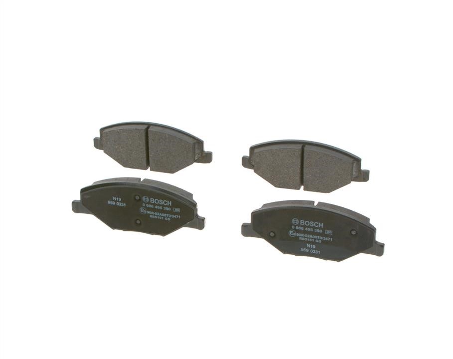 Brake pad set Bosch 0 986 495 390