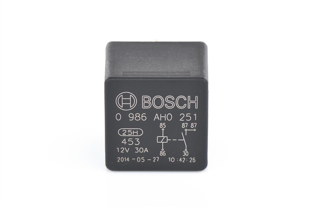Bosch 0 986 AH0 251 Relay 0986AH0251