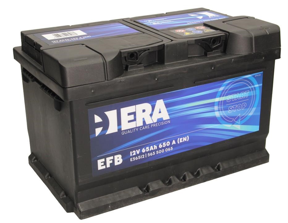 Era E56512 Battery ERA EFB 12V 65 AH 650A(EN) R+ E56512