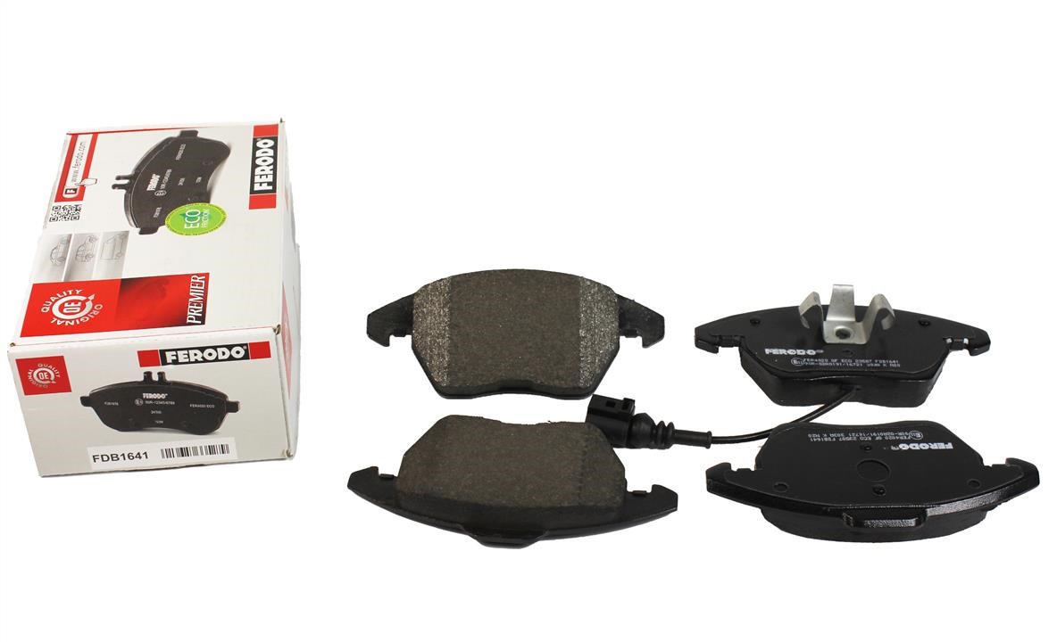 Front disc brake pads FERODO PREMIER, set Ferodo FDB1641