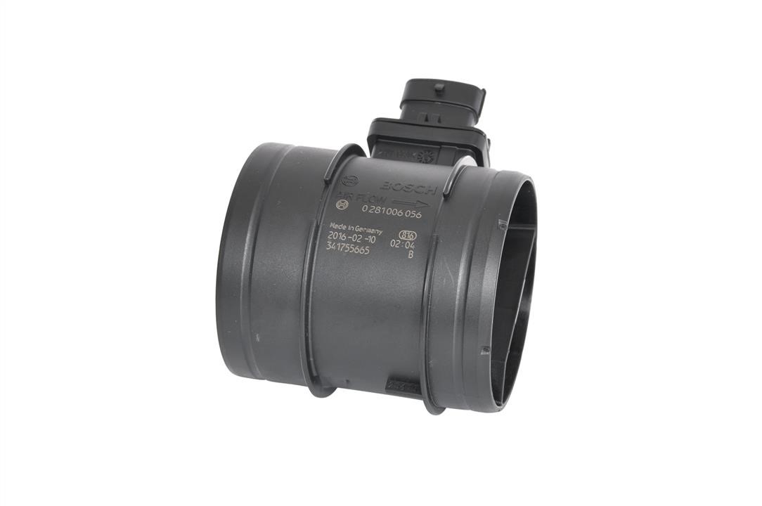Mass air flow sensor Bosch 0 281 006 056