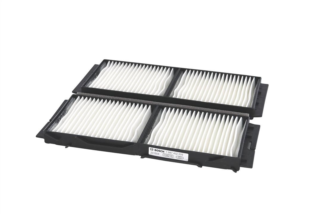Cabin filter Bosch 1 987 432 209