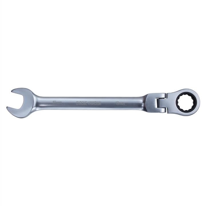Open-end ratchet wrench with joint 19mm CrV satine Sigma 6022691