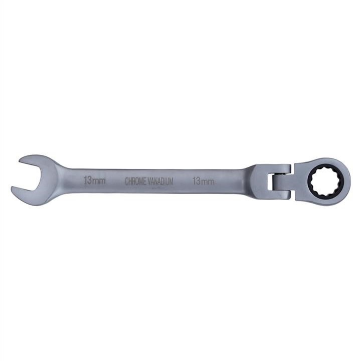 Open-end ratchet wrench with joint 13mm CrV satine Sigma 6022631