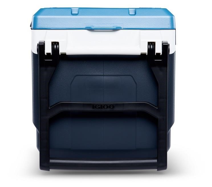 Isothermal container on wheels MAXCOLD LATITUDE 90 ROLLER, 85L, gray with blue Igloo 0342233448878