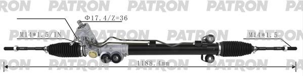 Patron PSG3065 Steering rack PSG3065
