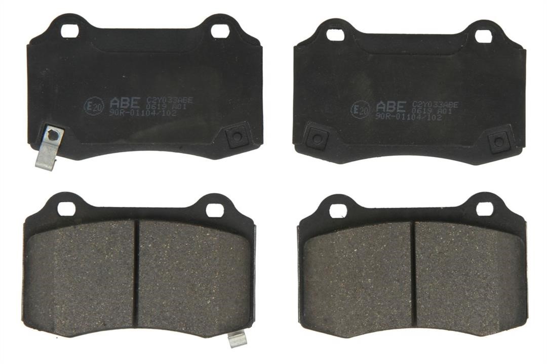 ABE C2Y033ABE Rear disc brake pads, set C2Y033ABE