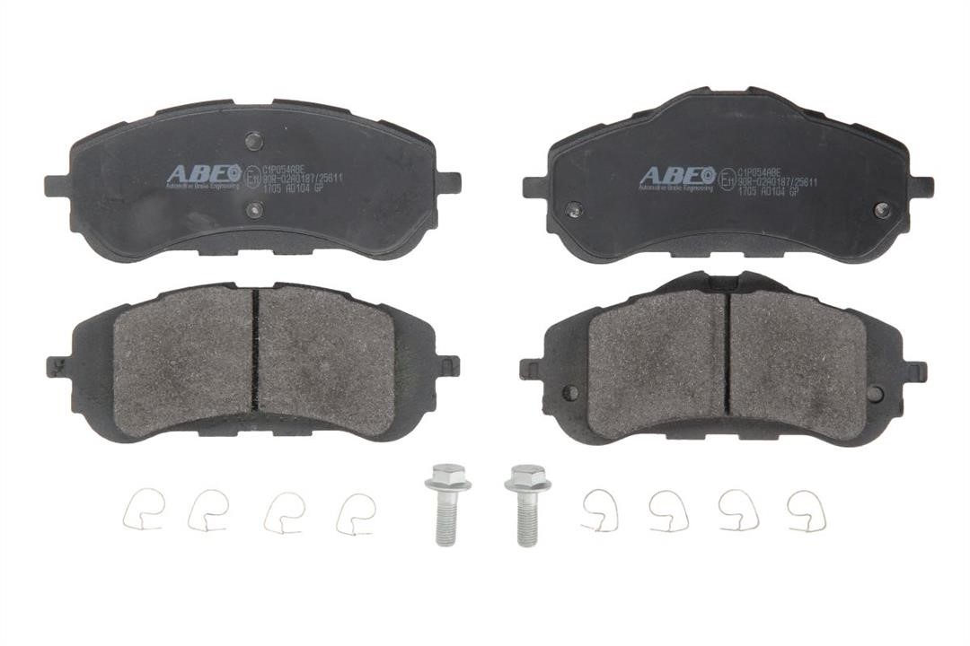ABE C1P054ABE Front disc brake pads, set C1P054ABE