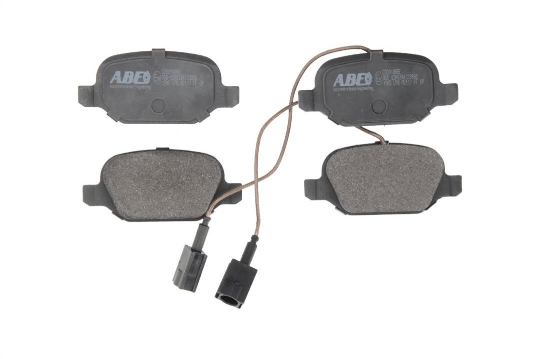 ABE C2D013ABE Rear disc brake pads, set C2D013ABE