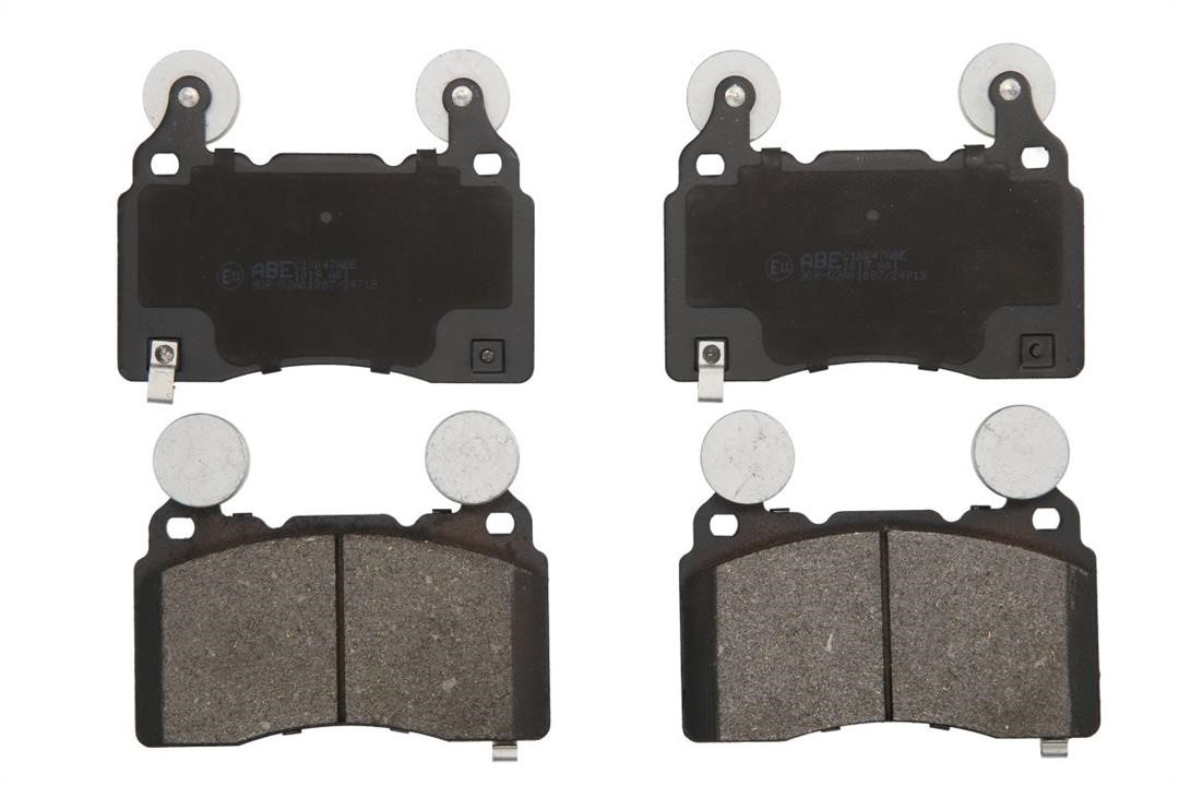 ABE C1X047ABE Front disc brake pads, set C1X047ABE