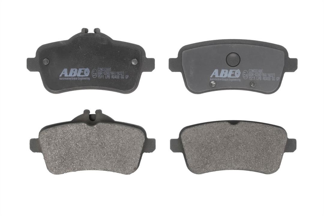 ABE C2M032ABE Rear disc brake pads, set C2M032ABE
