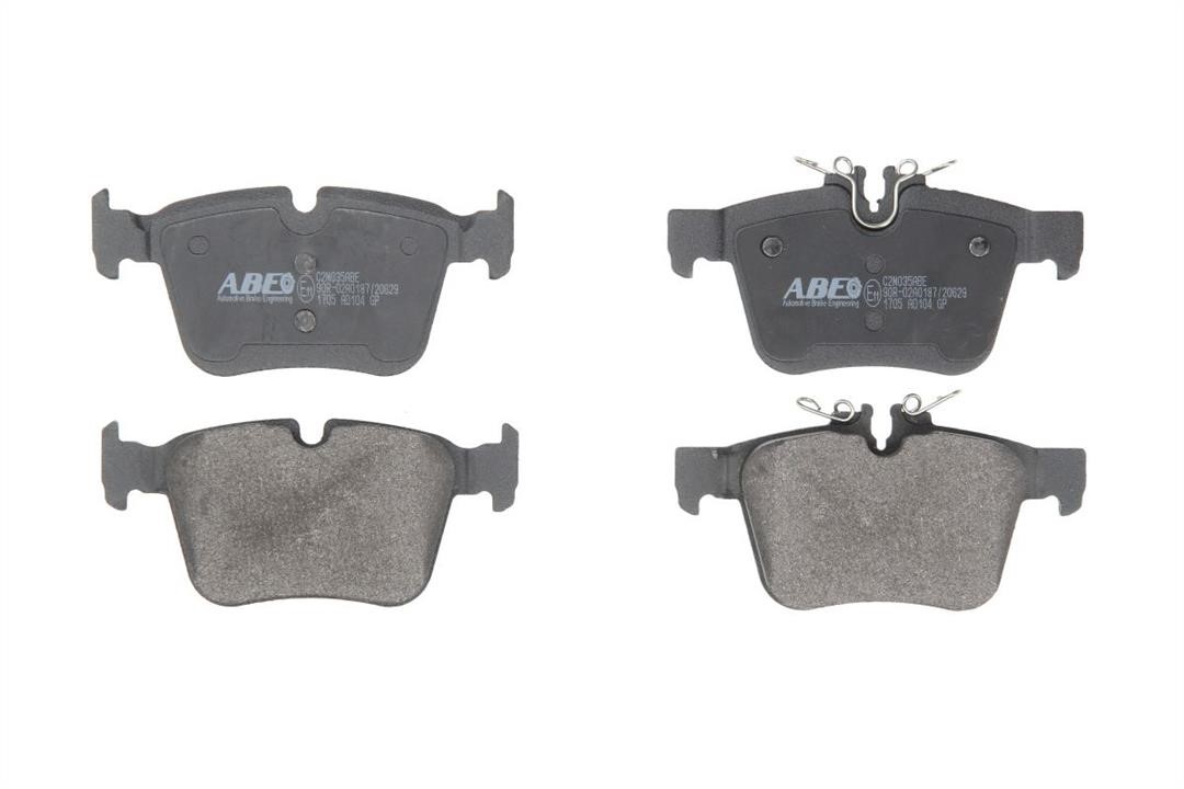 ABE C2M035ABE Rear disc brake pads, set C2M035ABE