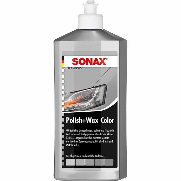 Sonax 296341 Polish with wax, gray, 250ml 296341