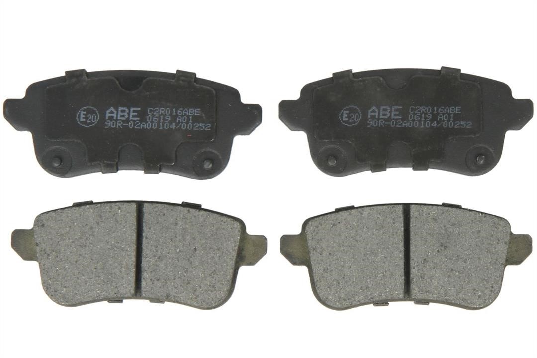 ABE C2R016ABE Rear disc brake pads, set C2R016ABE