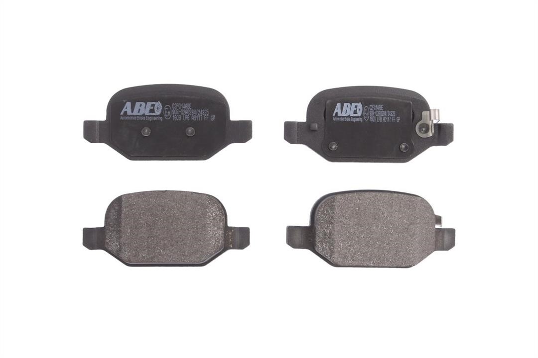 ABE C2F014ABE Rear disc brake pads, set C2F014ABE