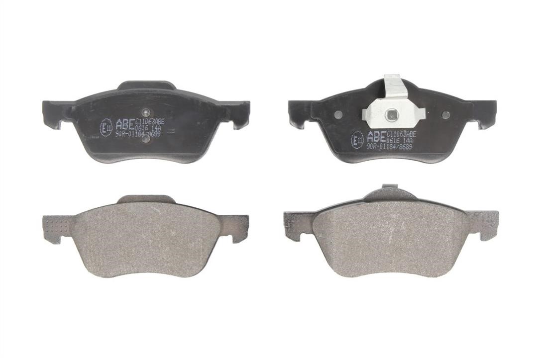 ABE C11063ABE Front disc brake pads, set C11063ABE
