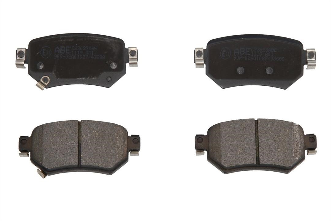 ABE C23023ABE Rear disc brake pads, set C23023ABE