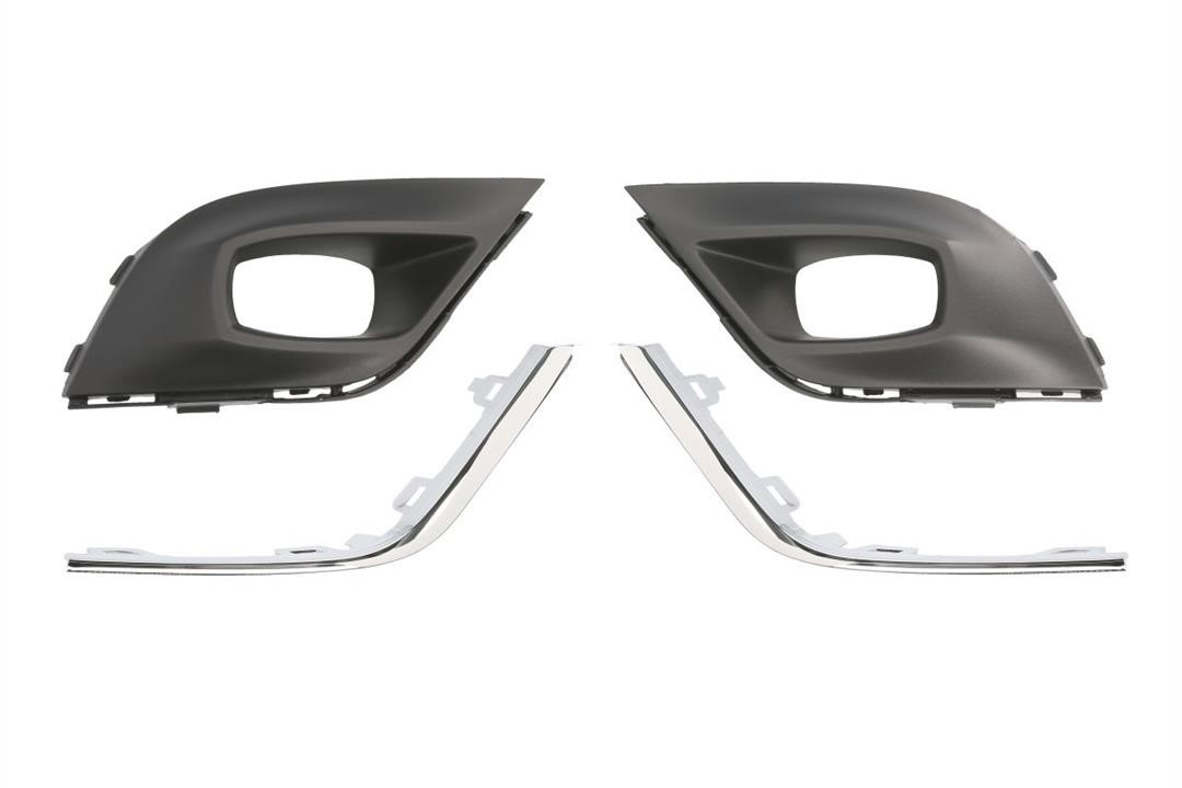 Bumper mesh Renault Clio: 6502076034917P Blic Front bumper grill