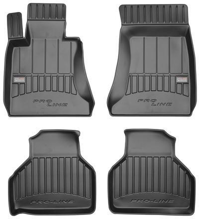 Frogum 3D408555 Floor mats Frogum rubber black for BMW 7 Series (2001-2008), set 3D408555