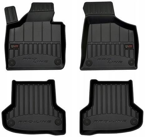 Car foot mats Audi A3: 3D409040 Frogum Interior mats Frogum rubber black for Audi A3/S3/RS3 (2003-2013), set