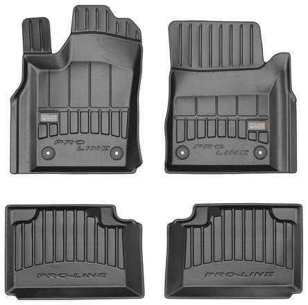 Frogum 3D408616 Interior mats Frogum rubber black for Jeep Grand Cherokee (2010-2017),set 3D408616