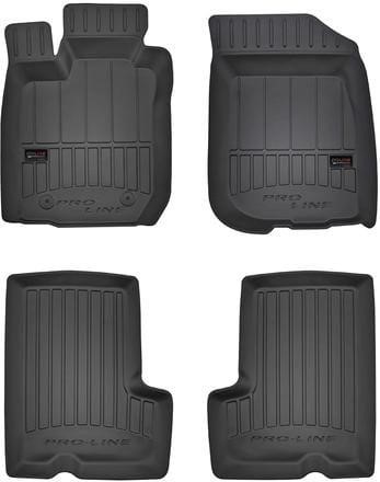 Frogum 3D407152 Floor mats Frogum rubber black for Dacia Duster (2008-2018), set 3D407152