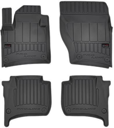 Frogum 3D407671 Interior mats Frogum rubber black for Porsche Cayenne 2/ VW Toureg (2010-2017),set 3D407671