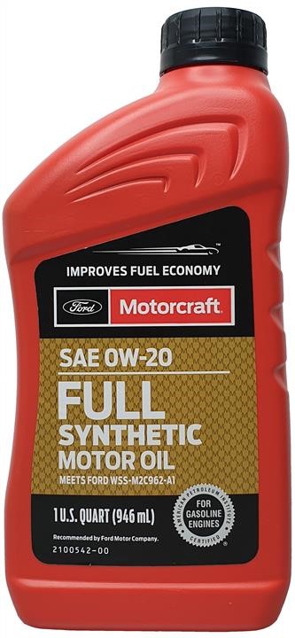 Motorcraft XO0W20-QFS Engine oil Motorcraft Full Synthetic 0W-20, 0,946L XO0W20QFS