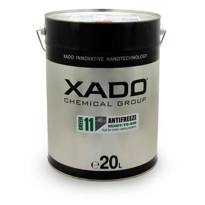 Xado XA 58506 Antifreeze Xado Green 11 G11 green,ready to use -40, 20L XA58506