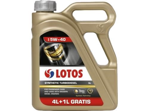 Lotos WF-K504E30-0H1 Engine oil Lotos Synthetic Turbodiesel 5W-40, 5L WFK504E300H1
