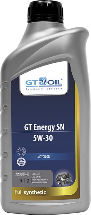 Gt oil 880 905940 7 24 0 Engine oil Gt oil GT Energy SN 5W-30, 1L 8809059407240
