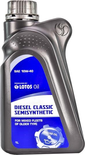 Lotos WG-K102430-0H0 Engine oil Lotos Diesel Classic Semisyntic 10W-40, 1L WGK1024300H0