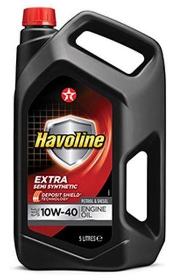 Texaco 840126LGE Engine oil Texaco Havoline Extra 10W-40, 5L 840126LGE