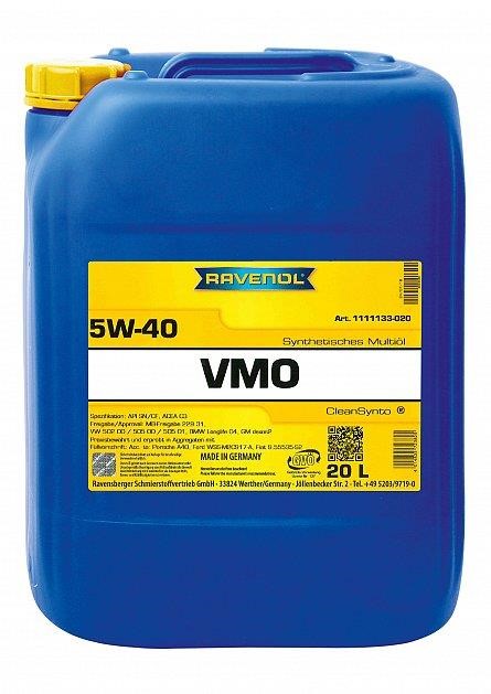 Ravenol 1111133-020-01-999 Engine oil Ravenol VMO 5W-40, 20L 111113302001999 111113302001999 Ravenol Engine oil Ravenol VMO 5W-40, 20L