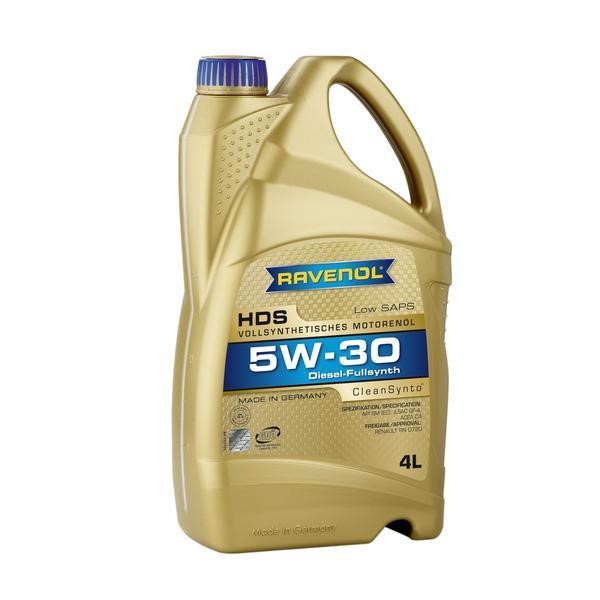 Ravenol 1111121-004-01-999 Engine oil Ravenol HDS 5W-30, 4L 111112100401999 111112100401999 Ravenol Engine oil Ravenol HDS 5W-30, 4L